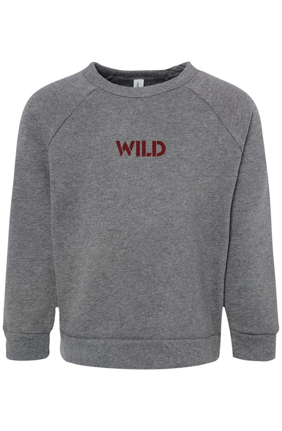 Toddler Raglan Sweatshirt 9(WILD)