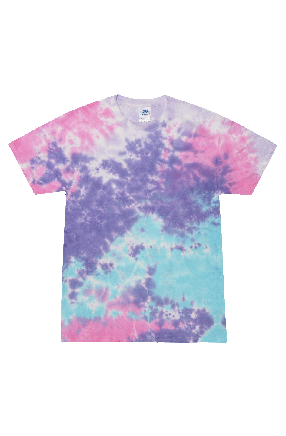 Youth Cotton Candy Tie Dye T Shirt KZ3