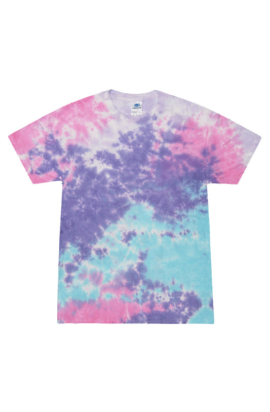 Youth Cotton Candy Tie Dye T Shirt KZ3