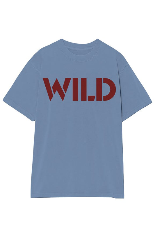 Garment-Dyed Crewneck T-Shirt Wild