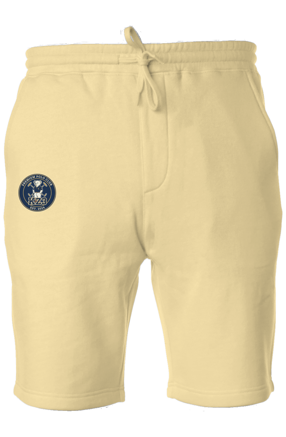Polo Bear Pigment Dyed Fleece Shorts