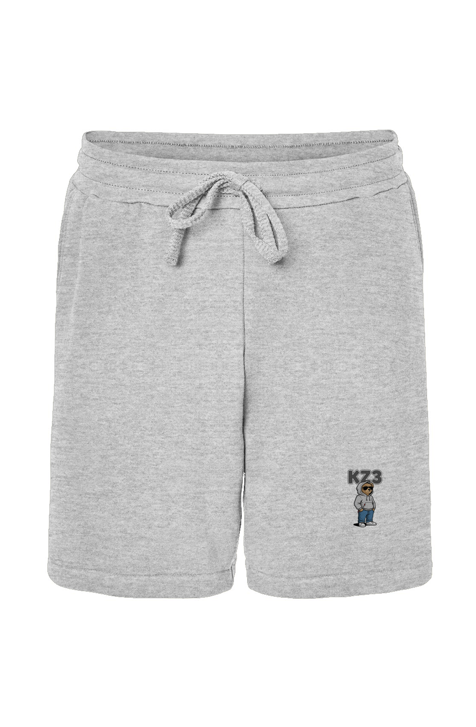 Bear 3 with Glasses Sponge Fleece Shorts
