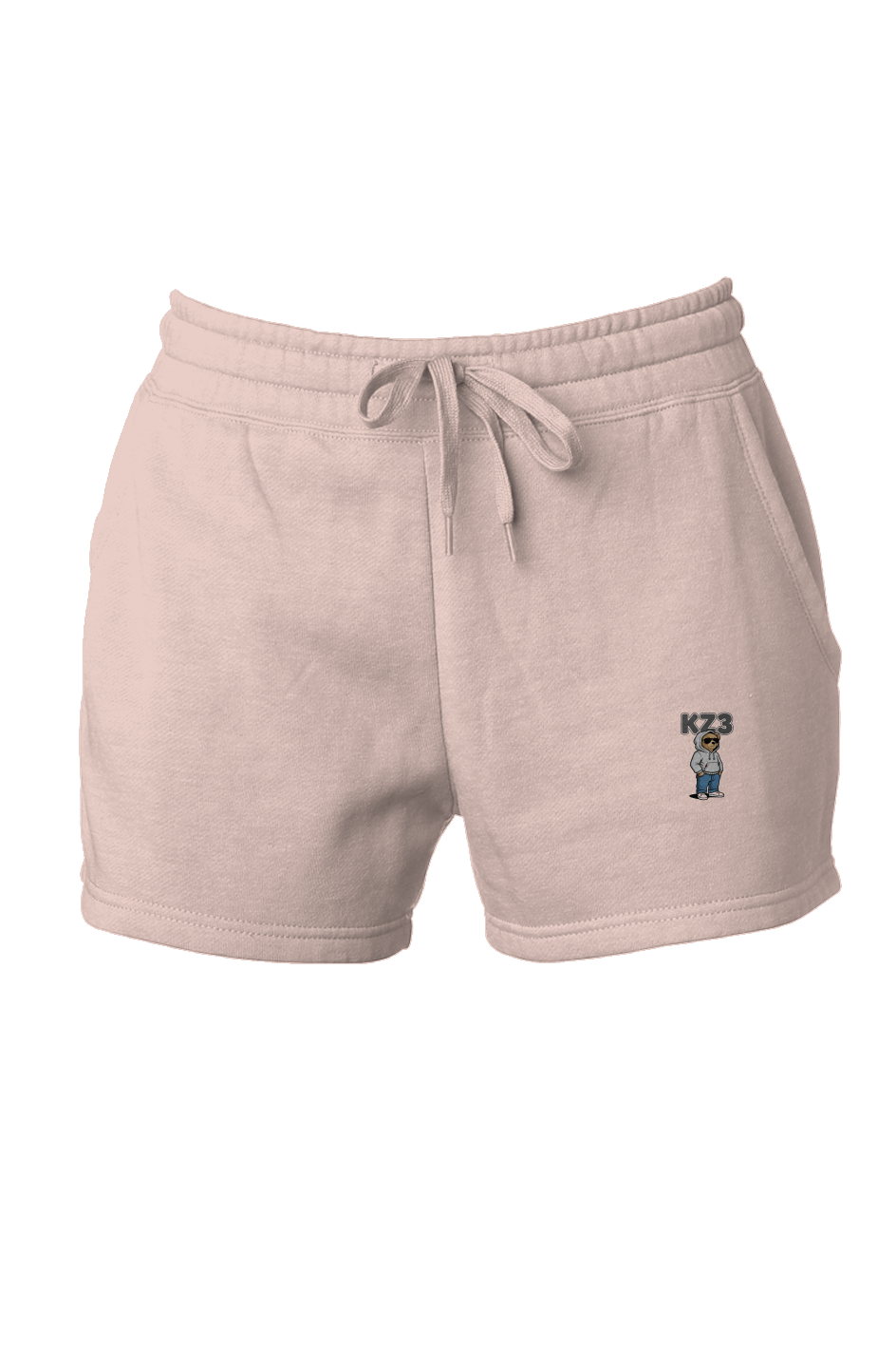 Bear 3 with Glasses Womens Cali Wave Wash Short