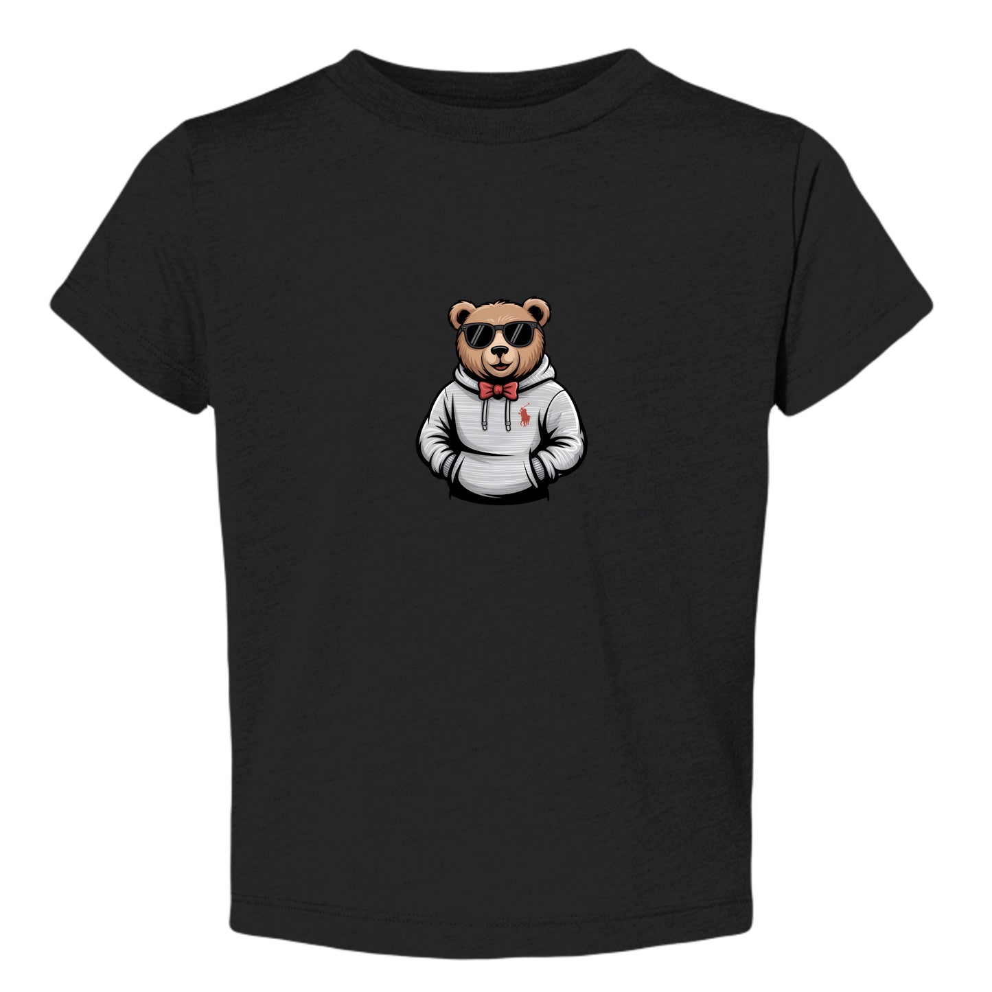 Solid Black Triblend - 3413T - FRONT