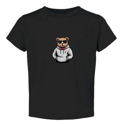 Solid Black Triblend - 3413T - FRONT